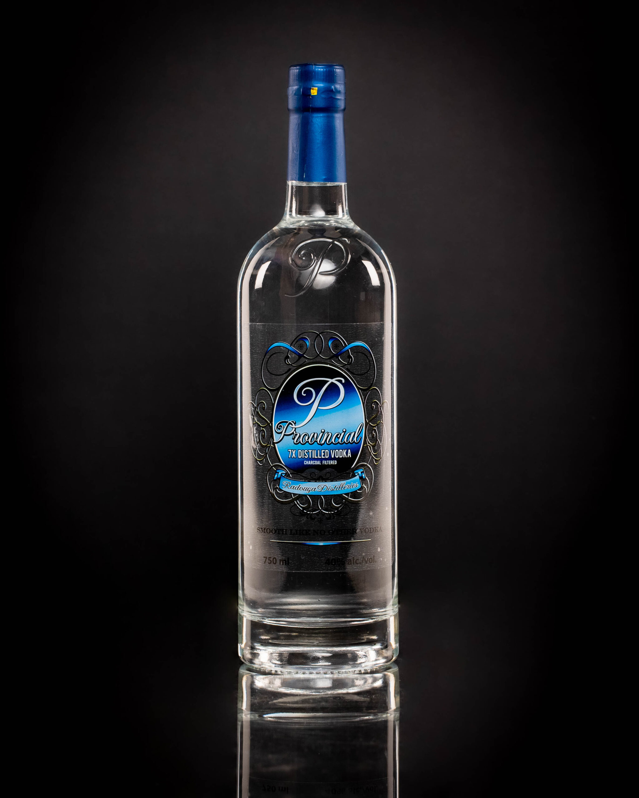studio photo of provincial vodka